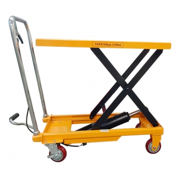 150KG單剪手動(dòng)升降平臺(tái)車(chē)